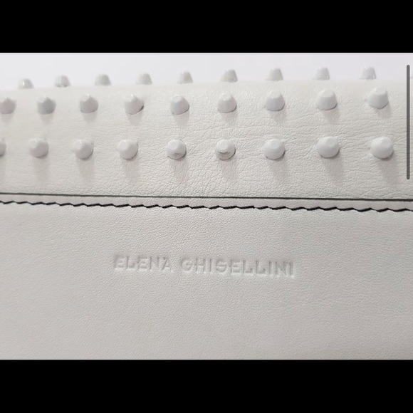 ELENA GHISELLINI Leather Crossbody Bag NWT - Picture 4 of 10